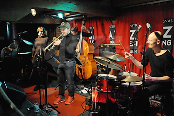 Emma Salokoski and Ilmiliekki Quartet © Patrick Španko
