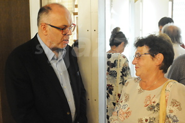 Erik v rozhovore s pani Bugalovou © Patrick Španko