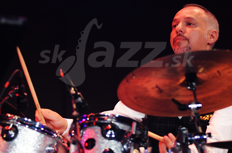 Mario Gonzi, Odean Pope Group, Saalfelden Jazz Festival 2010 © Patrick Španko