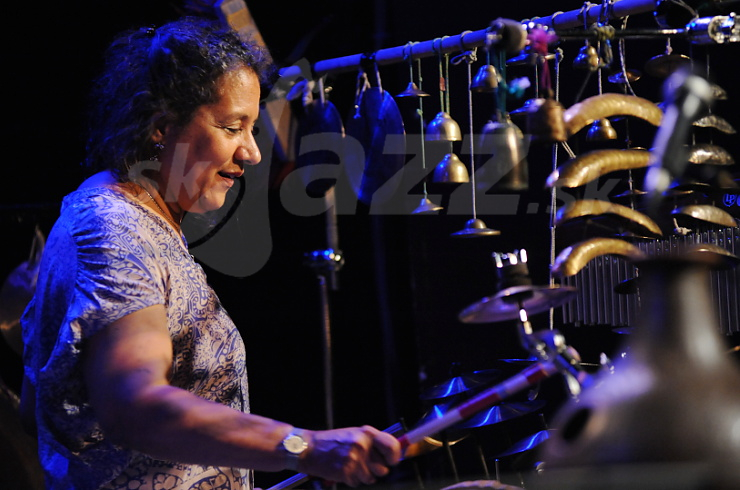 Marilyn Mazur, Marilyn Mazur Quartet, Jazz Fest Wien 2011 © Patrick Španko