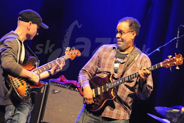 Juraj Griglák a Stanley Clarke © Patrick Španko