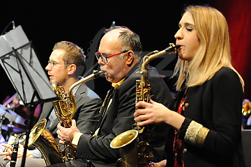  Saxofónová sekcia © Patrick Španko