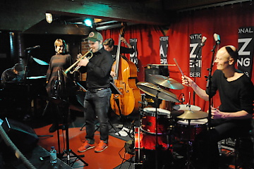Emma Salokoski and Ilmiliekki Quartet © Patrick Španko