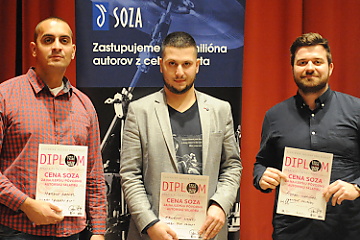 M.Daniel, E.Vizváry a Š.Uhrinčák © Patrick Španko