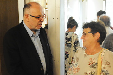 Erik v rozhovore s pani Bugalovou © Patrick Španko