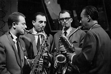 Z natáčania filmu Jazz für Zwei, archív J.Š