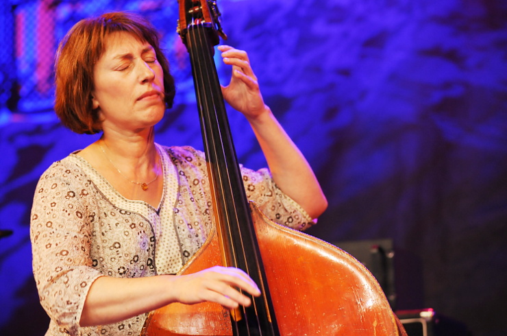 ène Labarriére, Hélène Labarriére Band, Saalfelden Jazz Festival 2008 © Patrick Španko