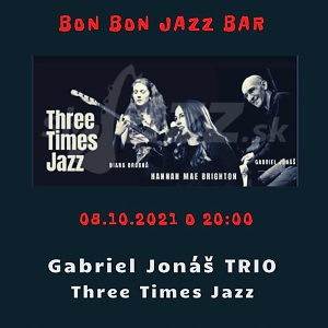 BA: Bon Bon Jazz Bar - Gabo Jonáš Trio !!!