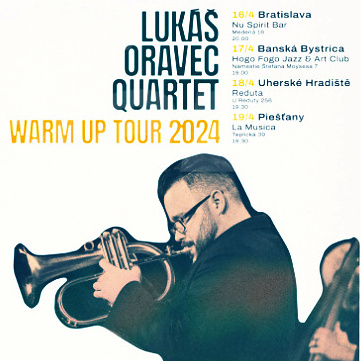 Lukáš Oravec Quartet - 4 koncerty !!!