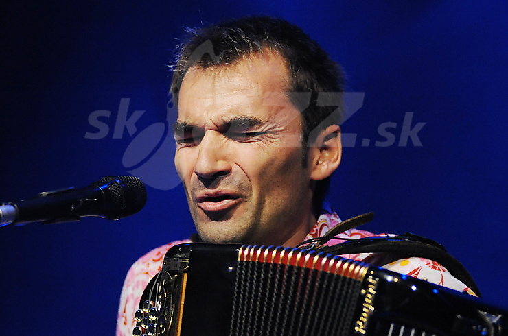 Akordeonista Arnaud Méthivier