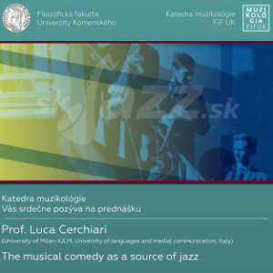 Jazzové prednášky prof. Luca Cerchiariho v BA !!!